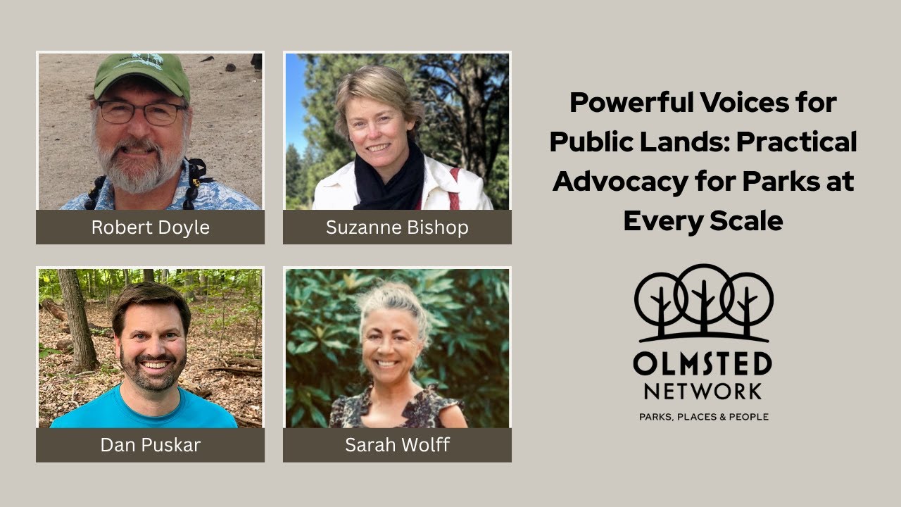 Powerful Voices for Public Lands: Practical Advocacy for Parks at Every Scale