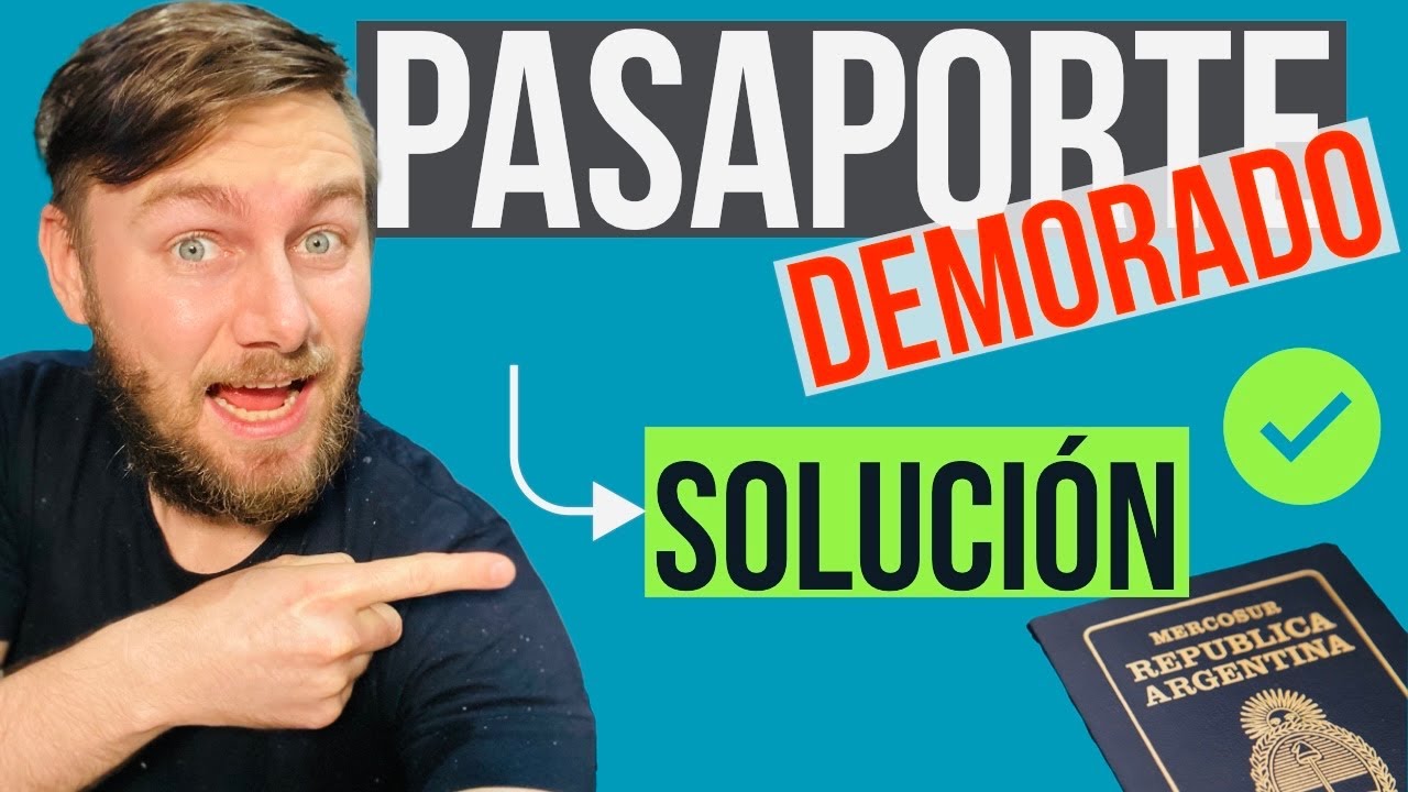 Pasaportes DEMORADOS🚨  solución? 😱😱👏🏻👏🏻