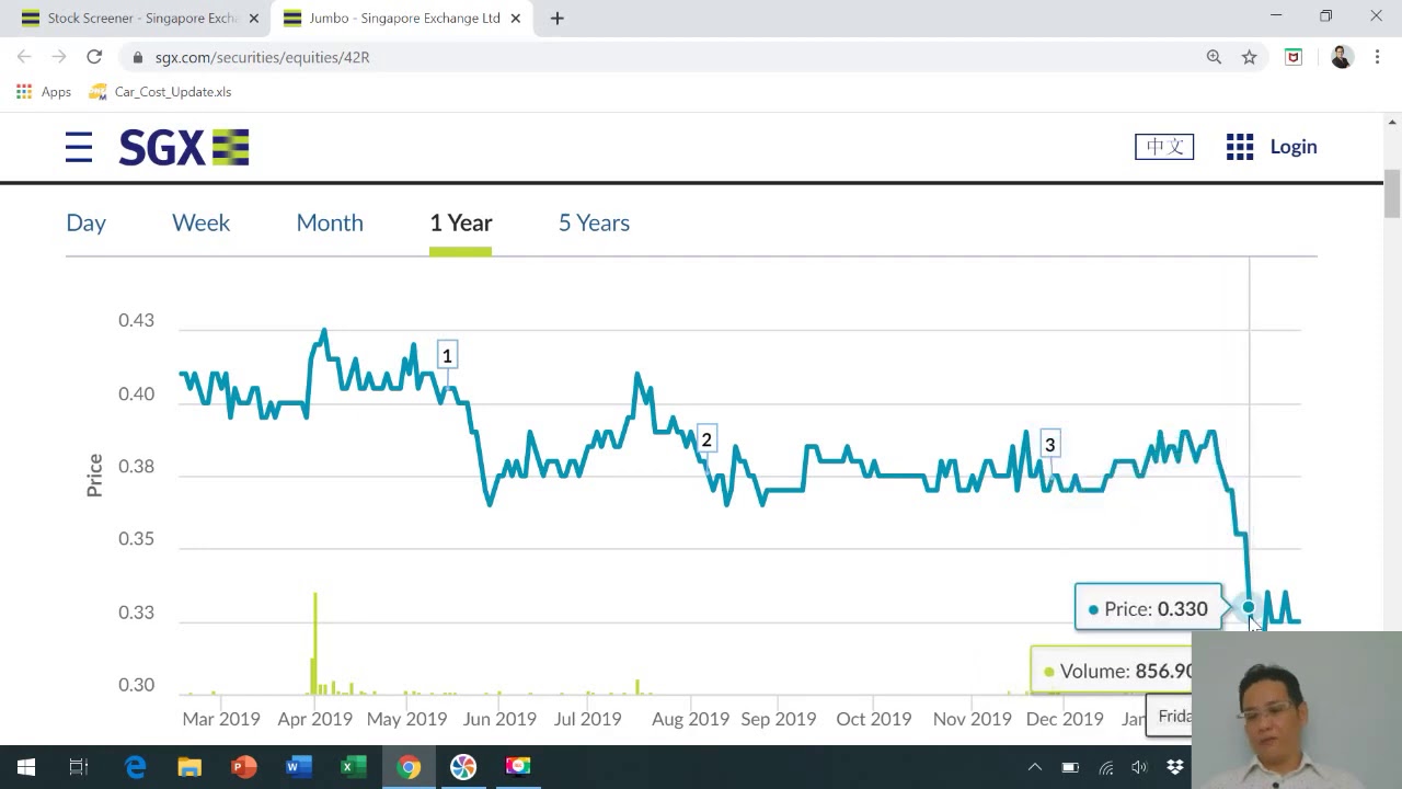 Using SGX Stock Screener