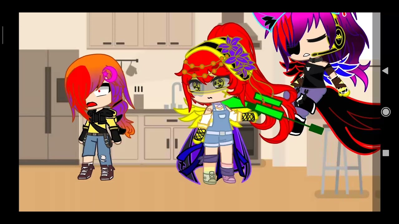 When the Nuke Squad(+emily) stays in creator's house: