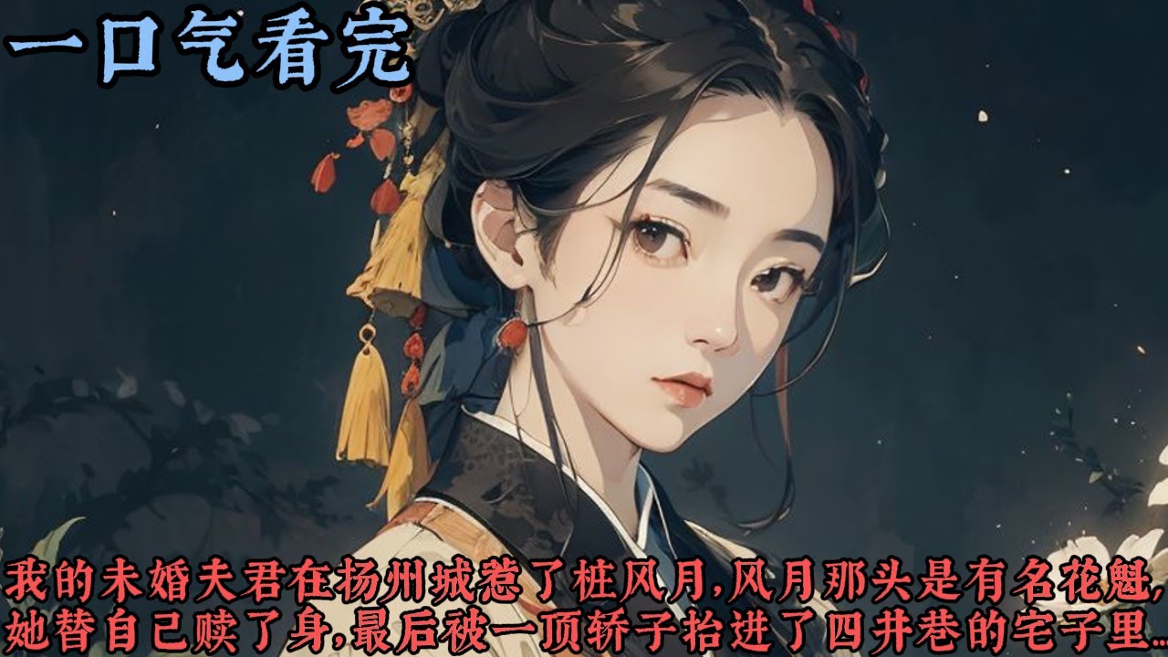 【一口气看完】《西风吹白芷》我的未婚夫君在扬州城惹了桩风月，风月那头是个窑姐儿，名叫李芃芃，扬州城顶有名的花魁，她替自己赎了身，独自站在谢家老宅门口，一声不吭连候了一个月，终于得见谢家老夫人...