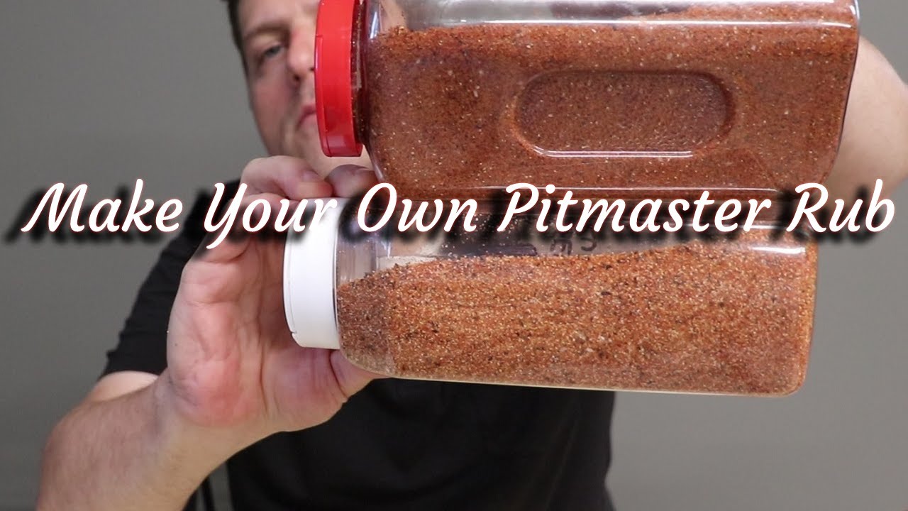 Приготовьте свои собственные приправы для барбекю Pitmaster