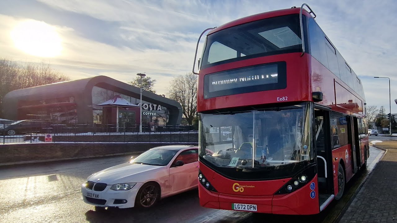 FRV | LONDON BUS 119 PURLEY WAY, COLONNADES - BROMELY NORTH (LG72DPN) Ee82 ❄️❄️
