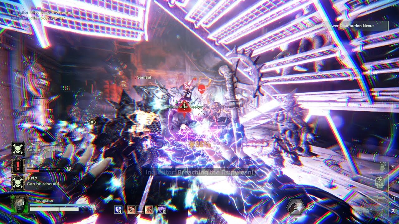 Auric Damnation New Map Hi + STG ║ Gloriana ║ Psyker Surge + Illisi FS 1.4.1 #Darktide #warhammer40k
