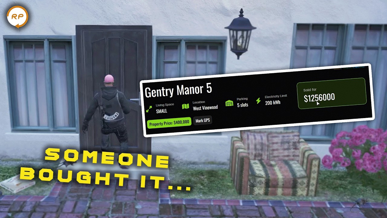 CG Gentry Manor Apartment Gets Bought on the Market | Prodigy RP | GTA RP