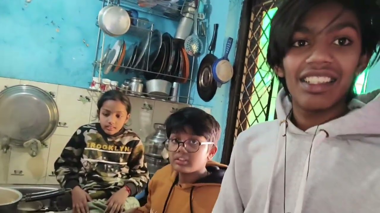 Rohit Mohit Payal Nandani Rishika Ne macaroni banai 