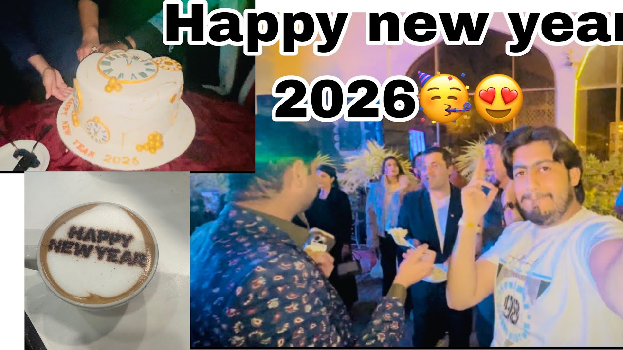Pc hotel dj party 🥳 | new year celebration 🎉 |2026 | maza hagaya😍 @hassanvlog39999 #newyear #2026 