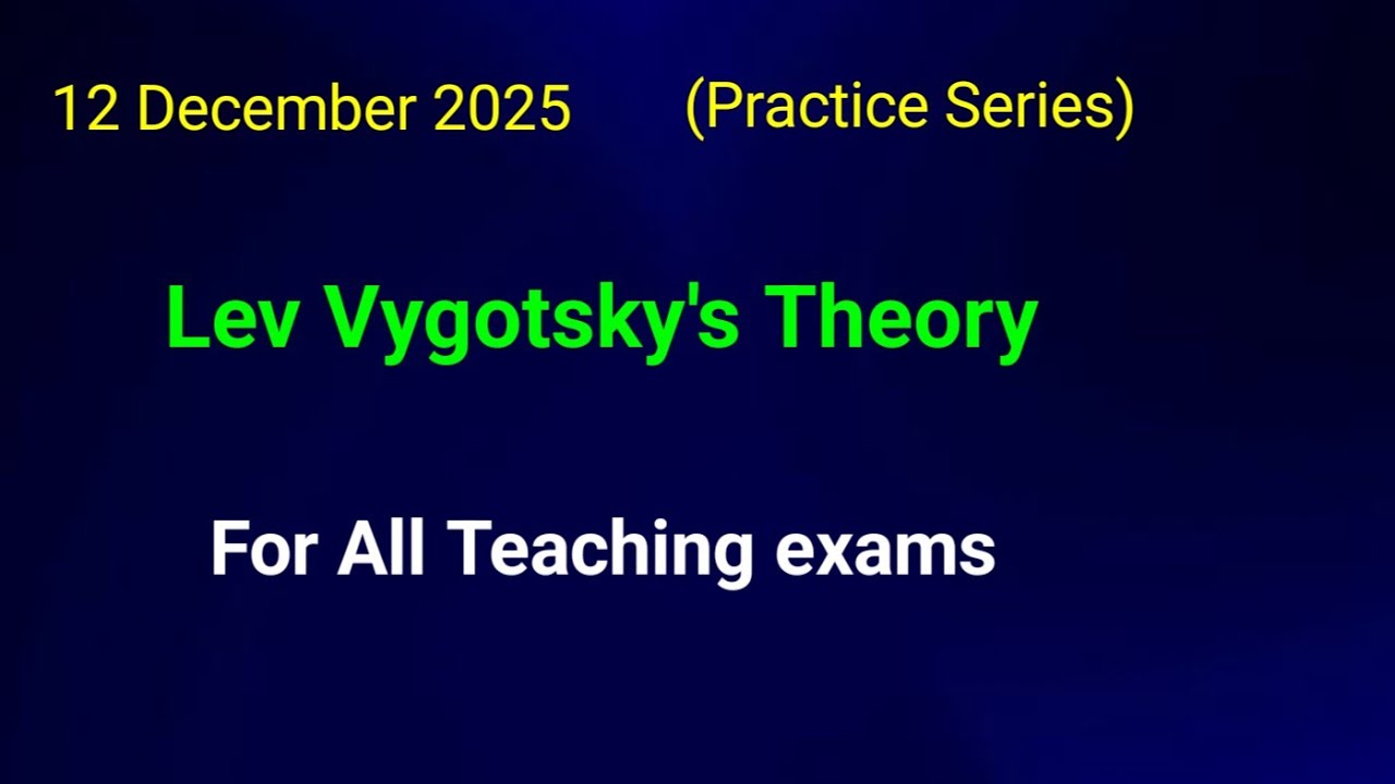 Lev Vygotsky's  Theory #important questions #cdp#dsssb#kvs # nvs #emrs #htet#ctet