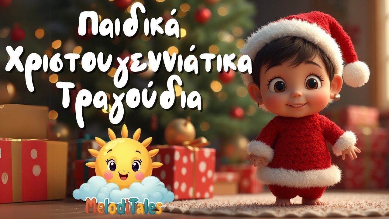 🎄✨ Παιδικά Χριστουγεννιάτικα τραγούδια - 20 λεπτά με παιδικά τραγούδια 🌟🎁