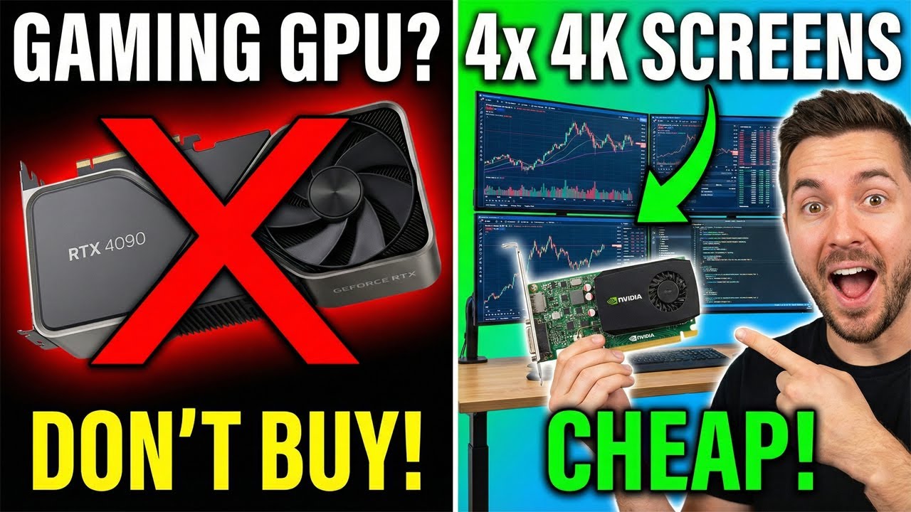 Don't Buy a Gaming GPU for Work! Watch THIS First NVIDIA NVS 510