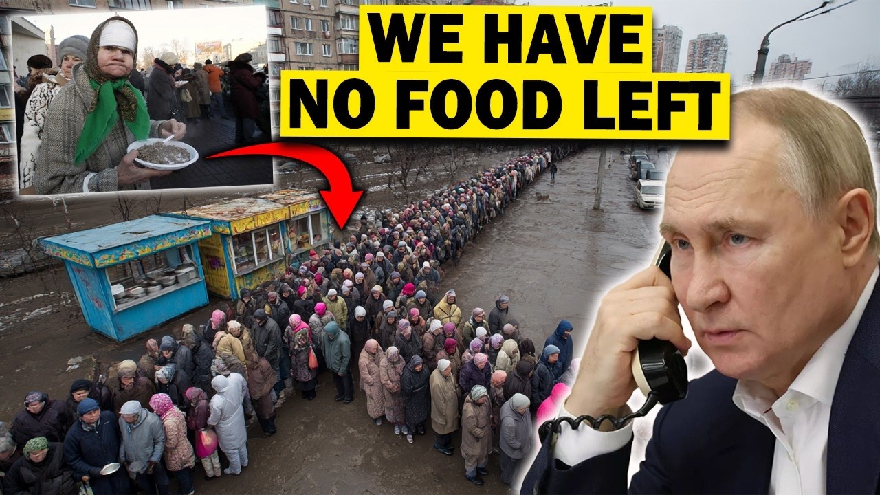 Moscow Brink of Chaos&mdash;Russians Turn on Putin as Food Crisis Hits Supermarkets