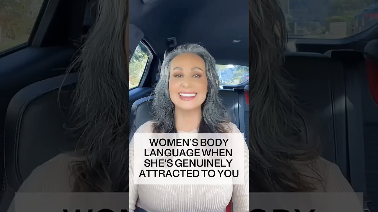 Women&rsquo;s body language when they&rsquo;re genuinely attracted #attractionpsychology #attraction #psych
