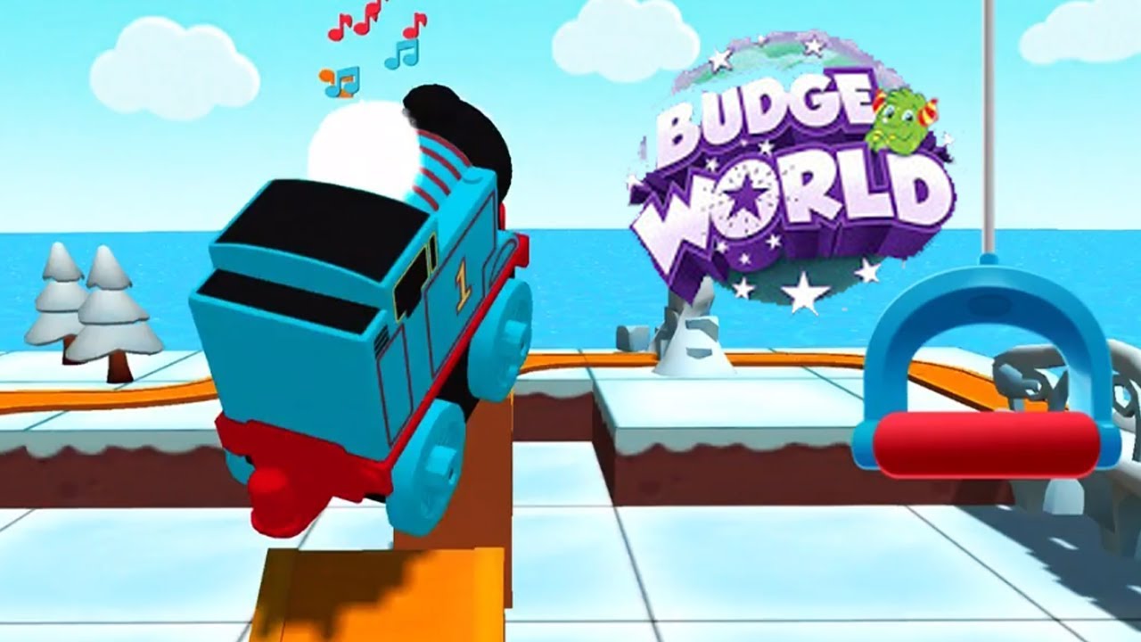 Thomas & Friends Minis (Budge World) - New Build and Play your Track | Amazing Jumping