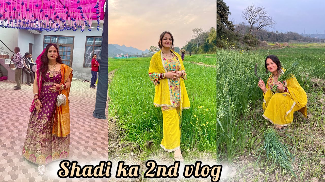 😎Shadi ka 2nd vlog 😍Sagun aur barat ka din /#wedding #vlog 