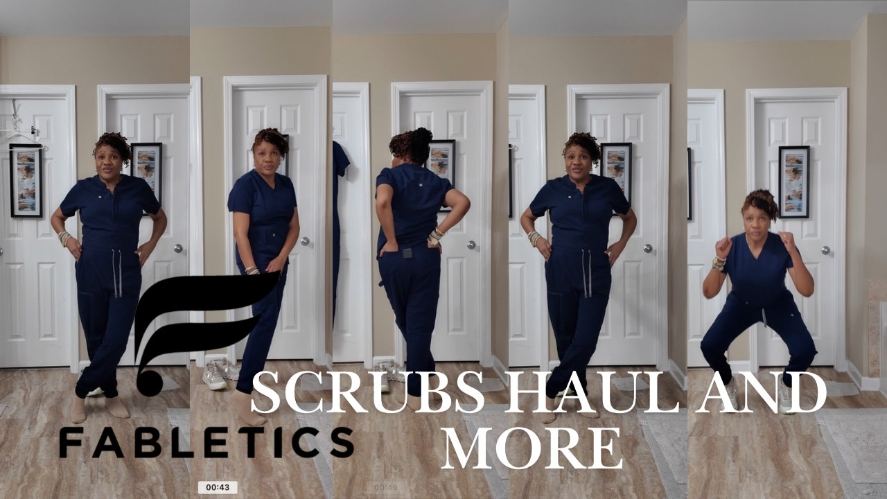 Fabletics Haul: Scrubs and More..