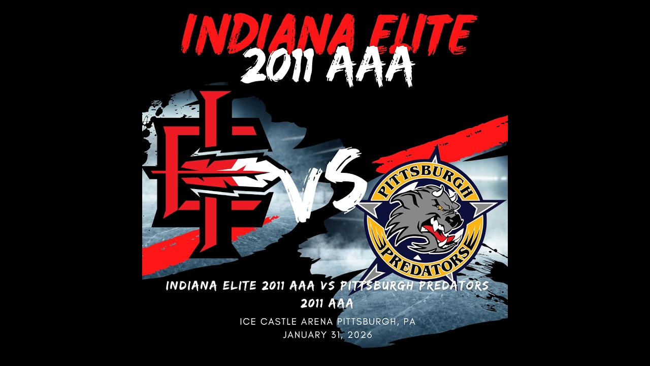INDIANA ELITE 2011 AAA 14U VS PITTSBURGH PREDATORS AAA 14U 2011 -GAME 2-  1.31.26