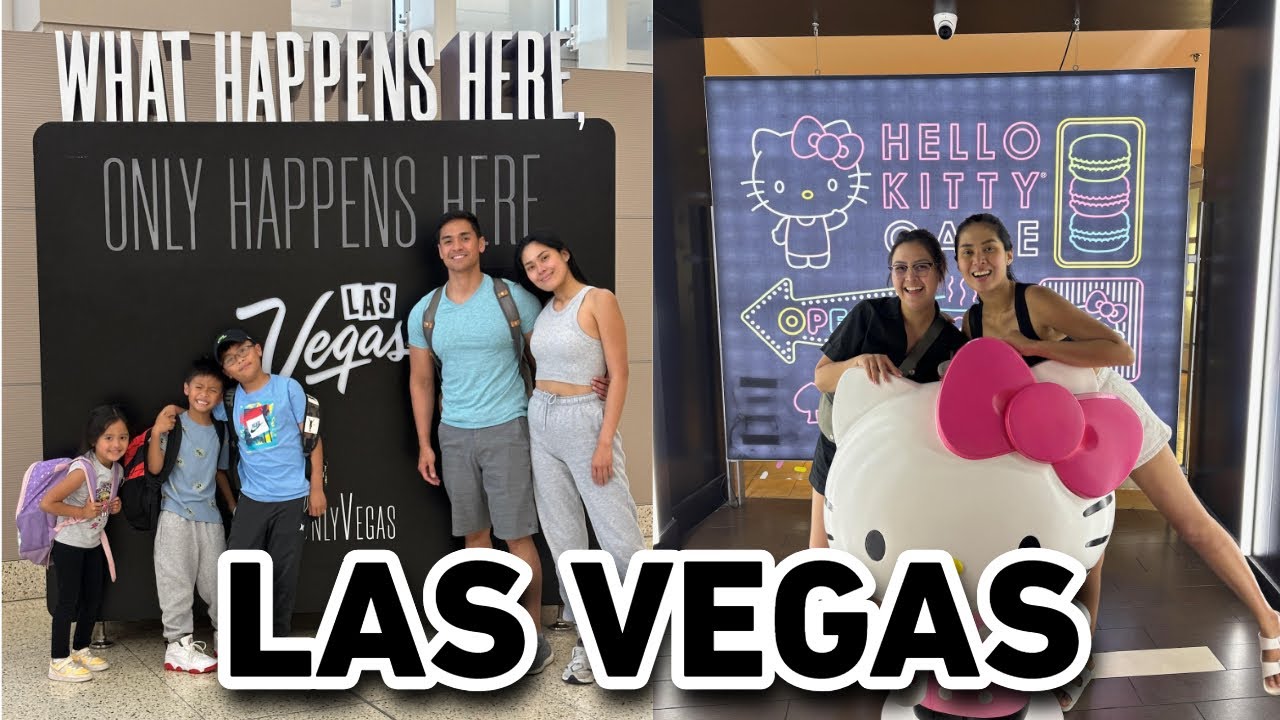 VLOG#62 LAS VEGAS TRIP WITH KIDS part 1