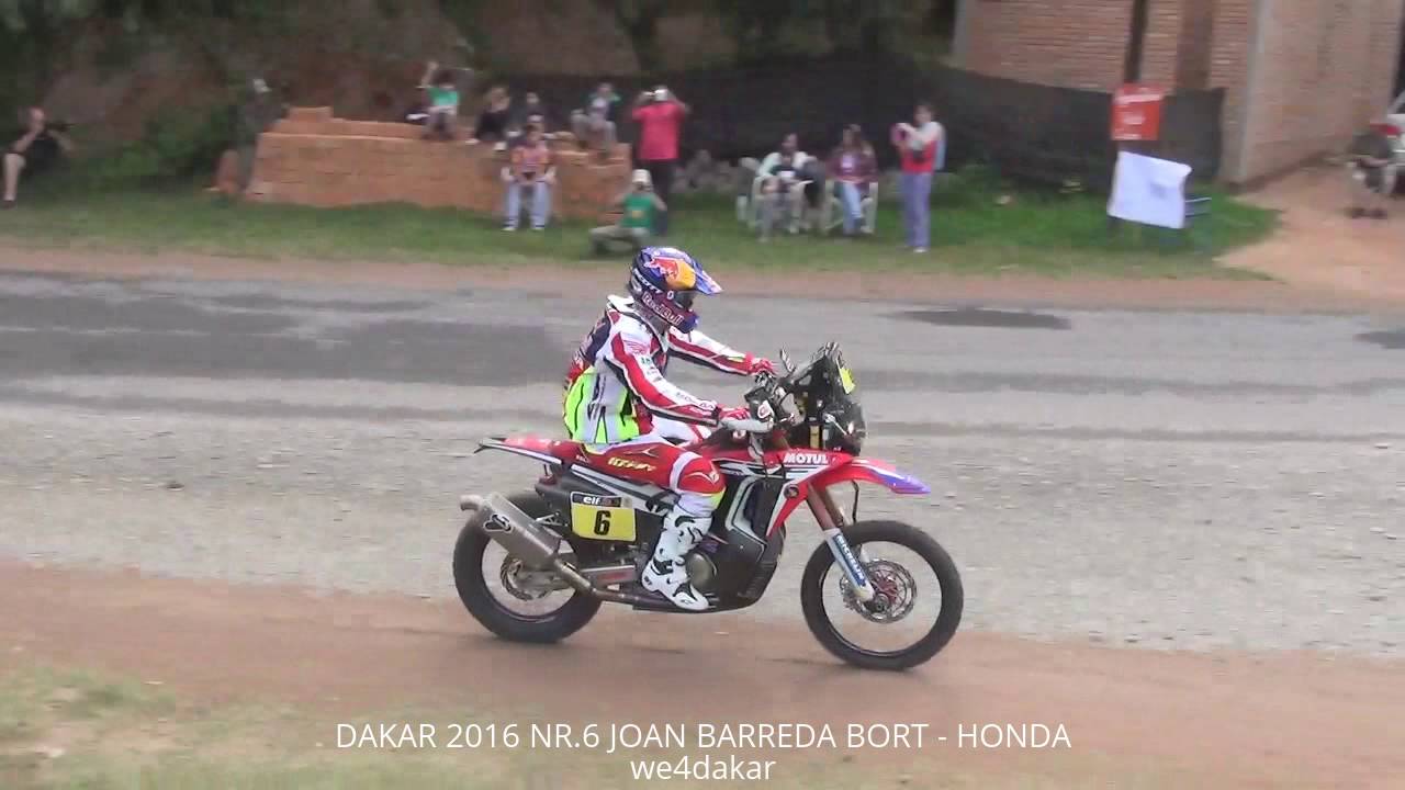 DAKAR 2016 NR.6 JOAN BARREDA BORT - HONDA