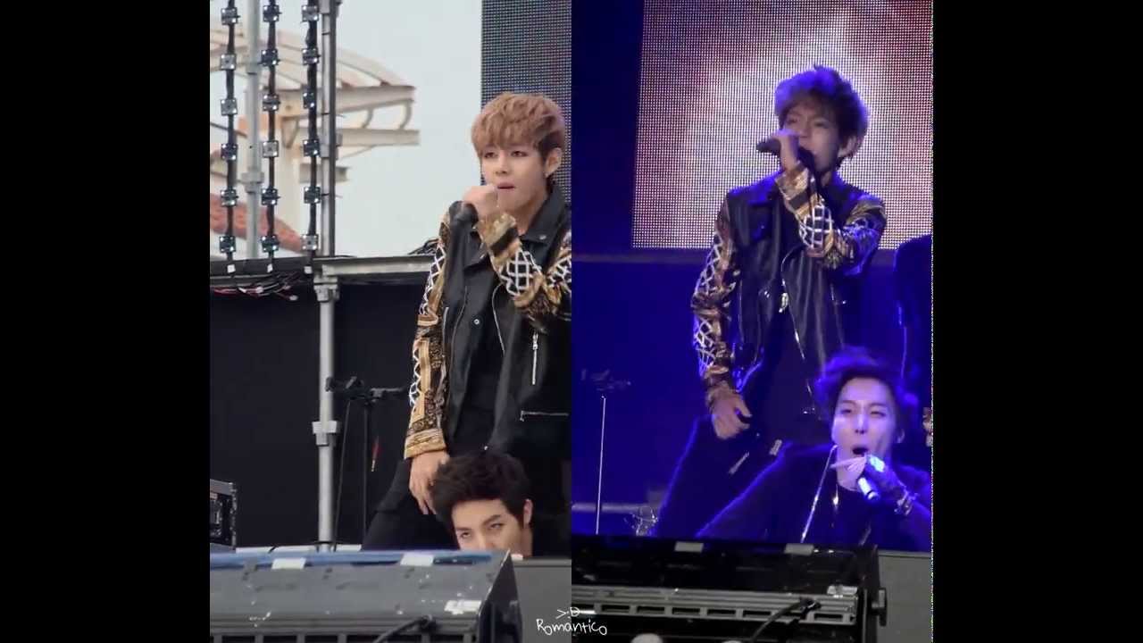 130727 기장 임랑 대학해변가요제 방탄소년단_No More   Dream(리허설+본무대)_V