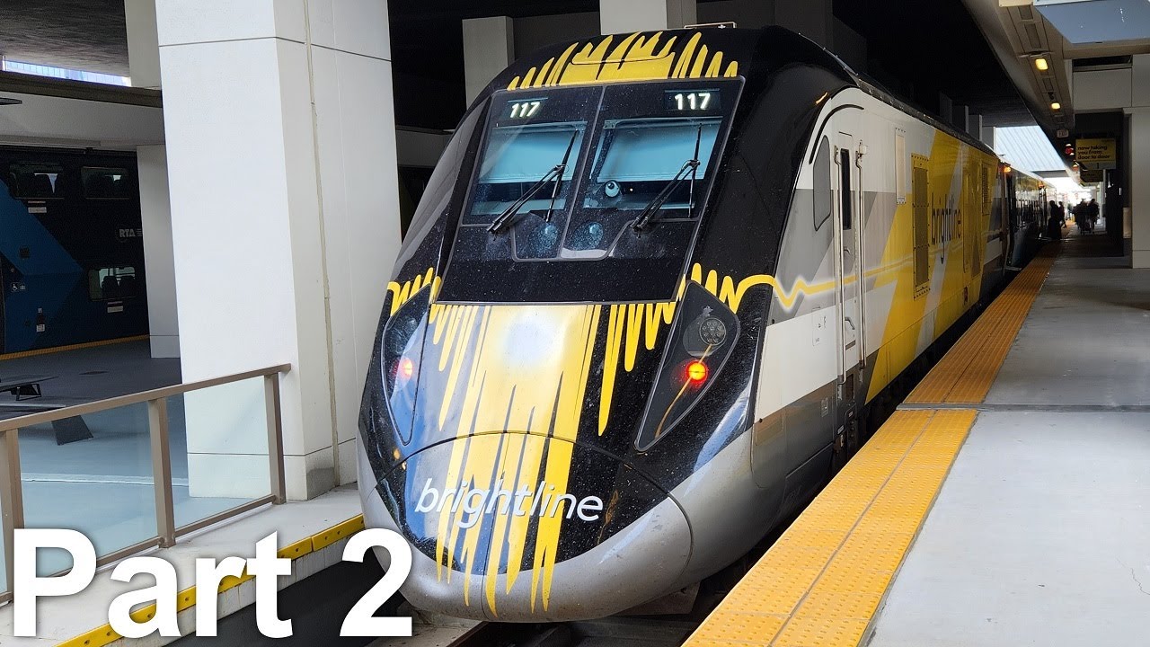[4K] – Full Ride – Brightline – Northbound – Miami – Orlando – Part 2