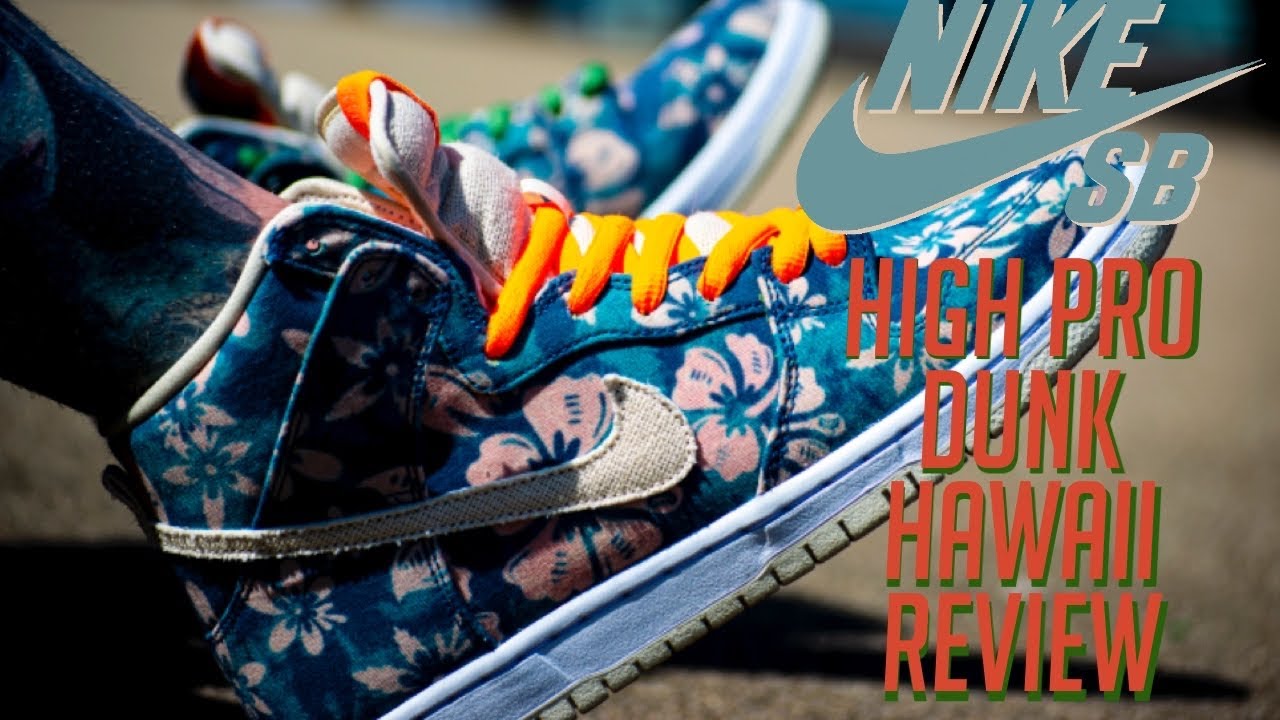Nike SB Dunk High Pro Hawaii Unboxing (Review) {Laces Swapped}