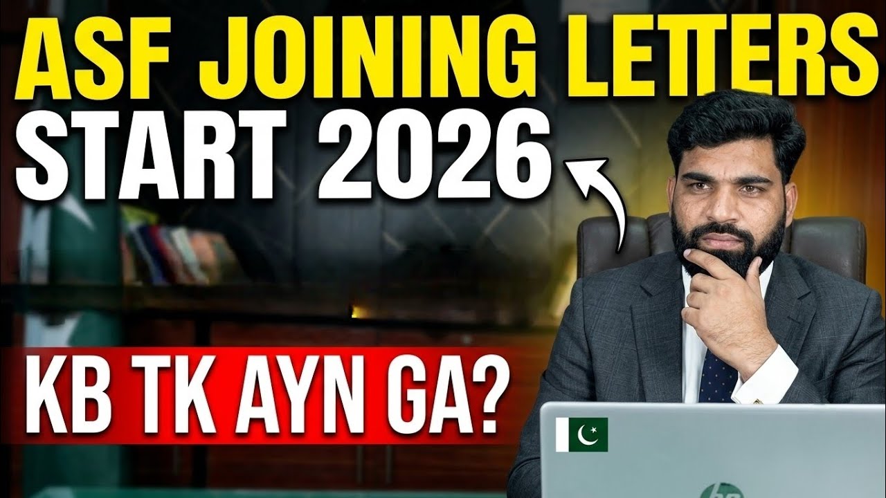 ASF Joining Letters 2026 Started | Kb Tk Ayn GA Date 