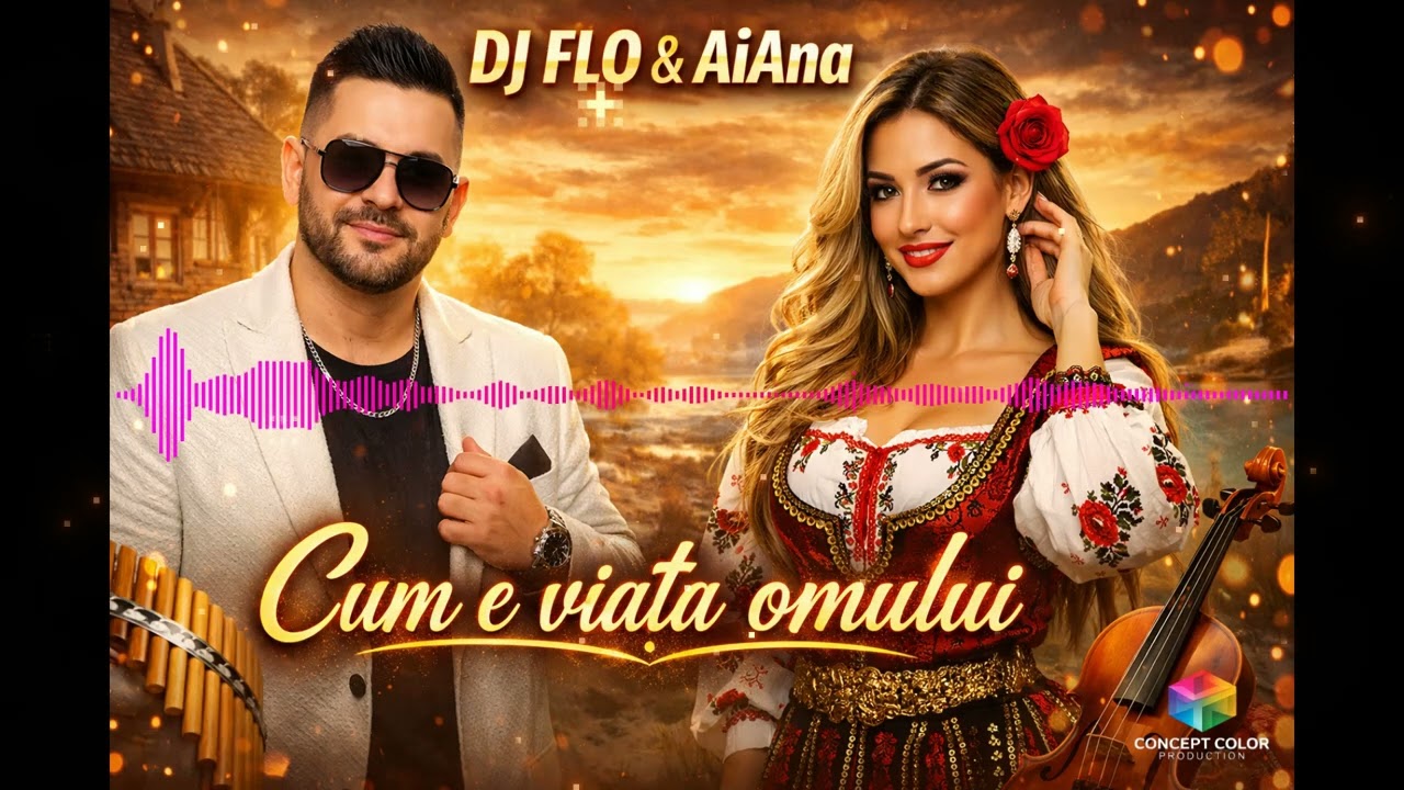 🎶 DJ FLO & AiAna - Cum e viața omului | Manele Dance Etno Folklor 2026