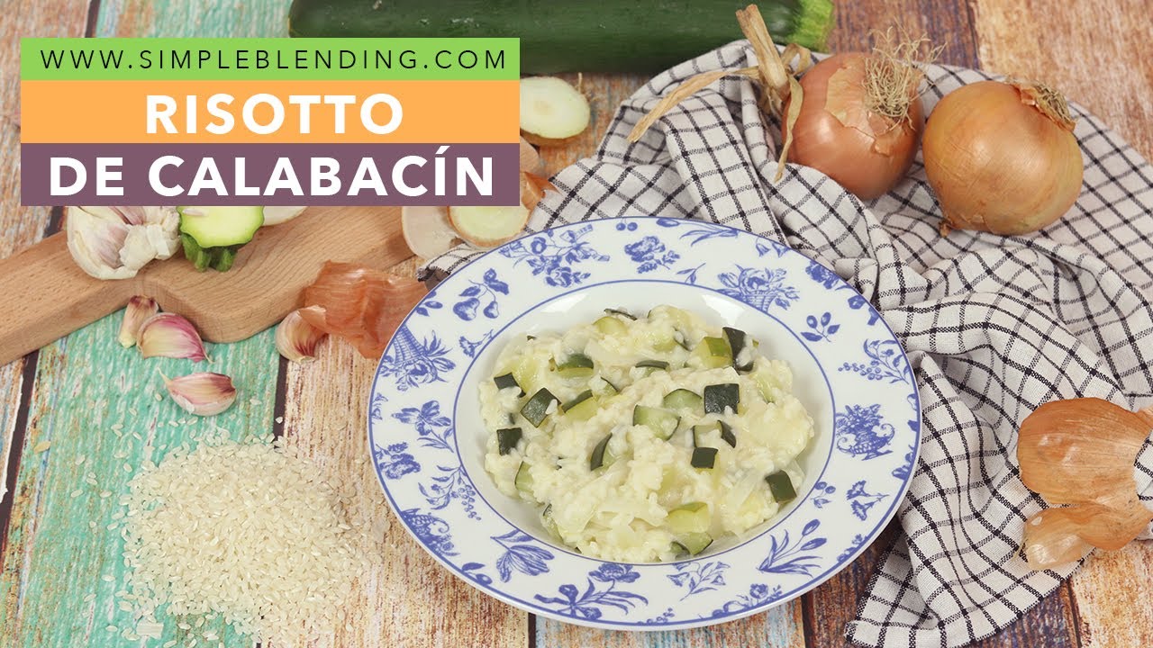 RISOTTO DE CALABACÍN | Cómo preparar risotto de calabacín y parmesano | El mejor arroz meloso
