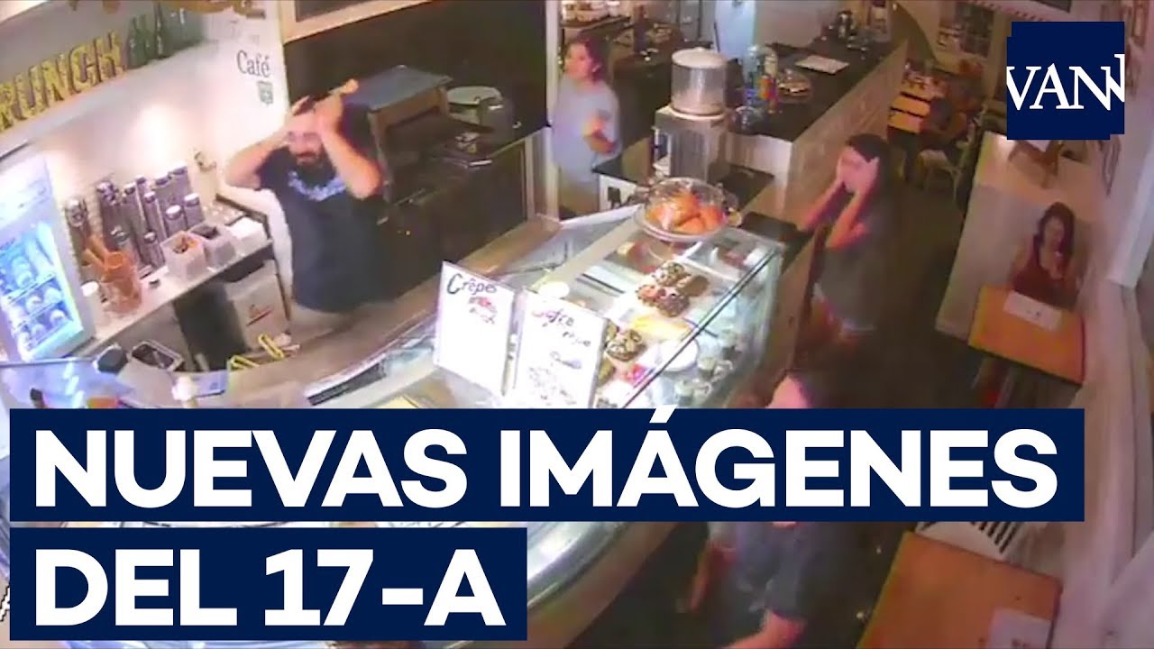 [17-A] NUEVAS IMÁGENES del ATENTADO en BARCELONA