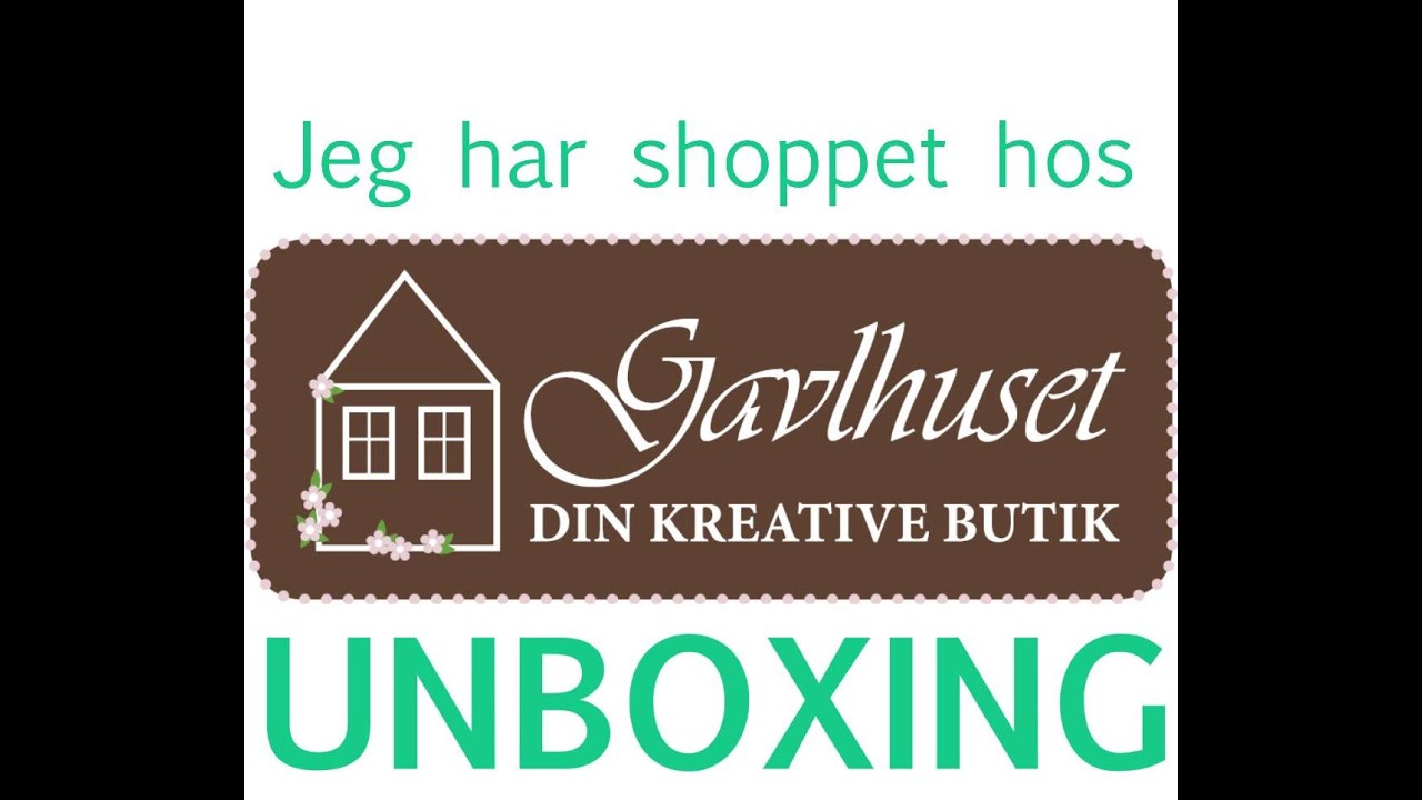 Unboxing - Gavlhuset - december 2020 (reklame for Gavlhuset)