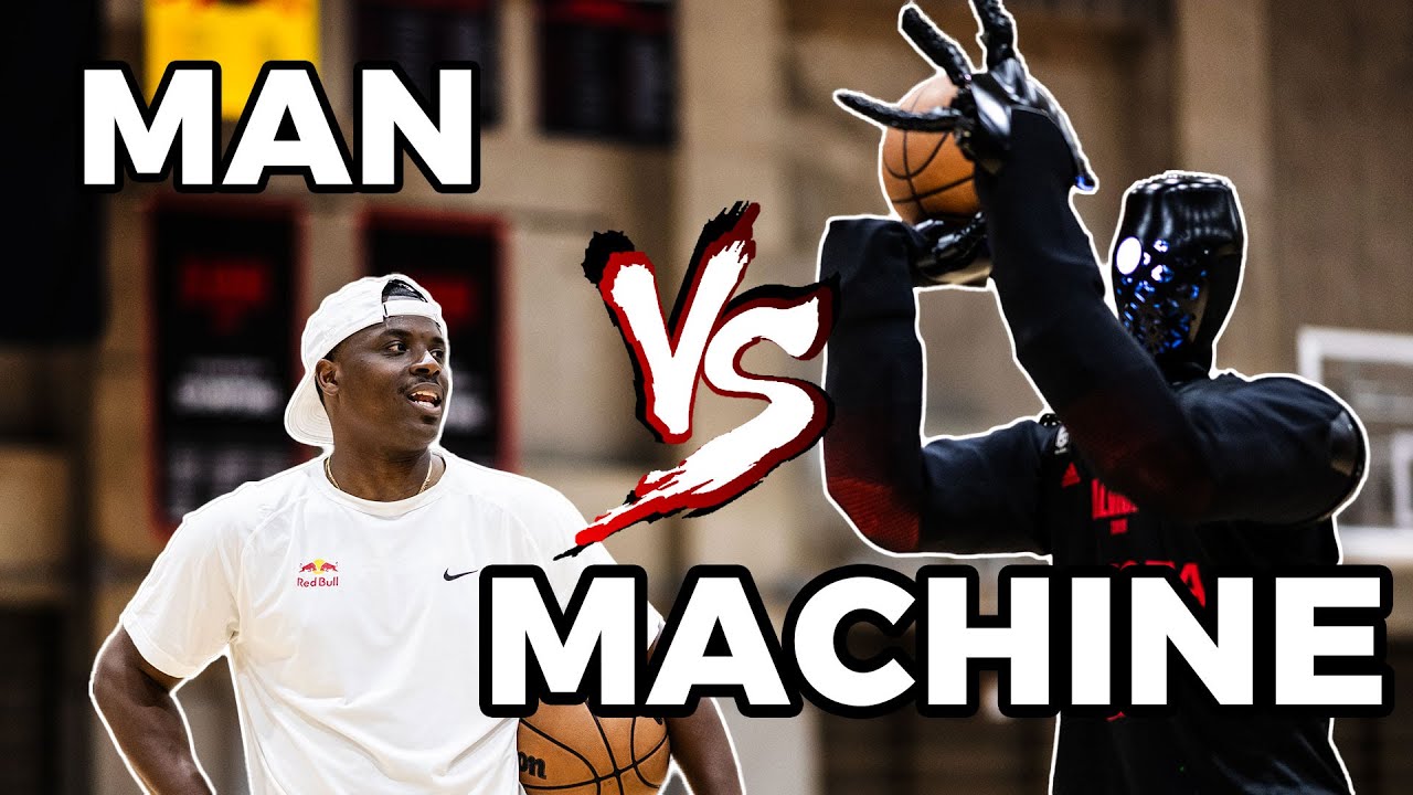 Lethal Shooter VS. ULTIMATE Basketball Shooting ROBOT!