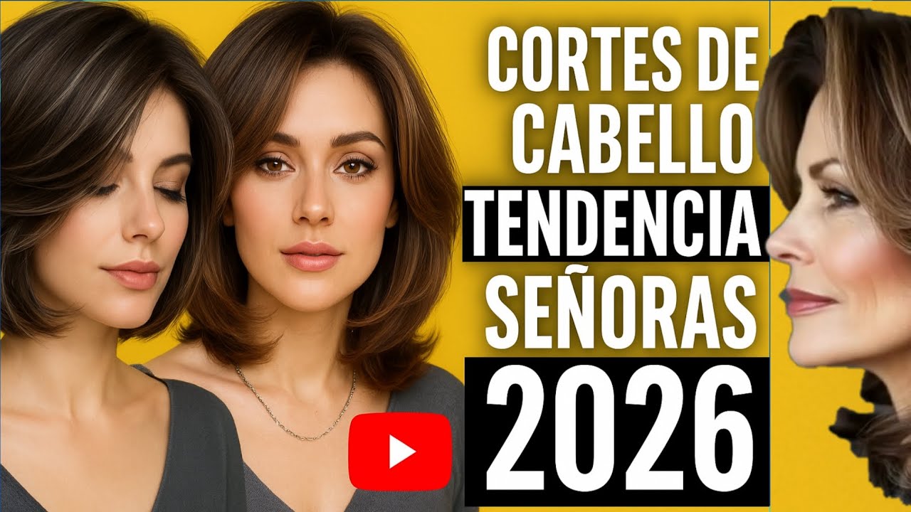 ✂️ CORTES Y ESTILOS de CABELLO MODERNOS para SE&Ntilde;ORAS Que son TENDENCIA 2026 💇&zwj;♀️ 