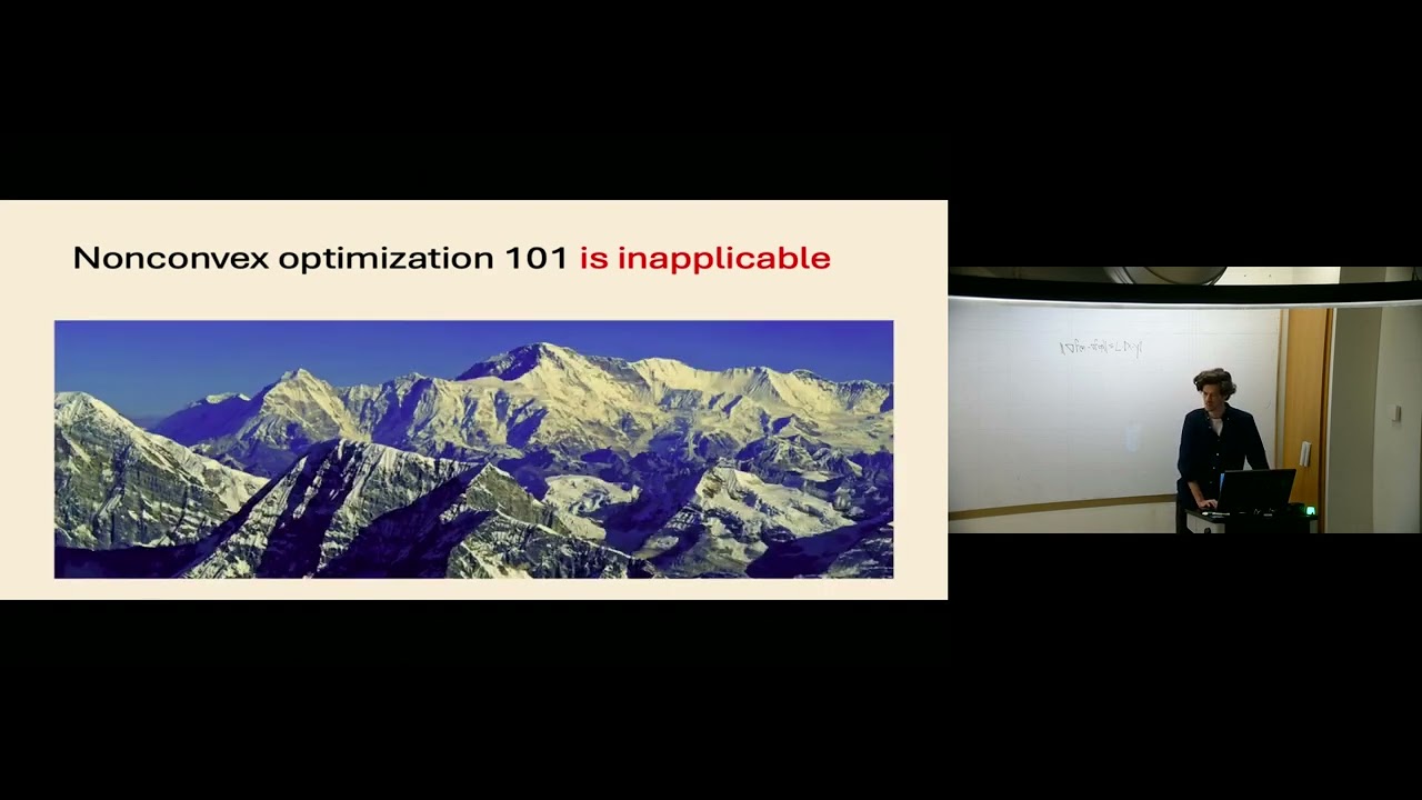 Guy Kornowski - The Elusive Role of High Dimensions in Modern Optimization and Generalization (En)