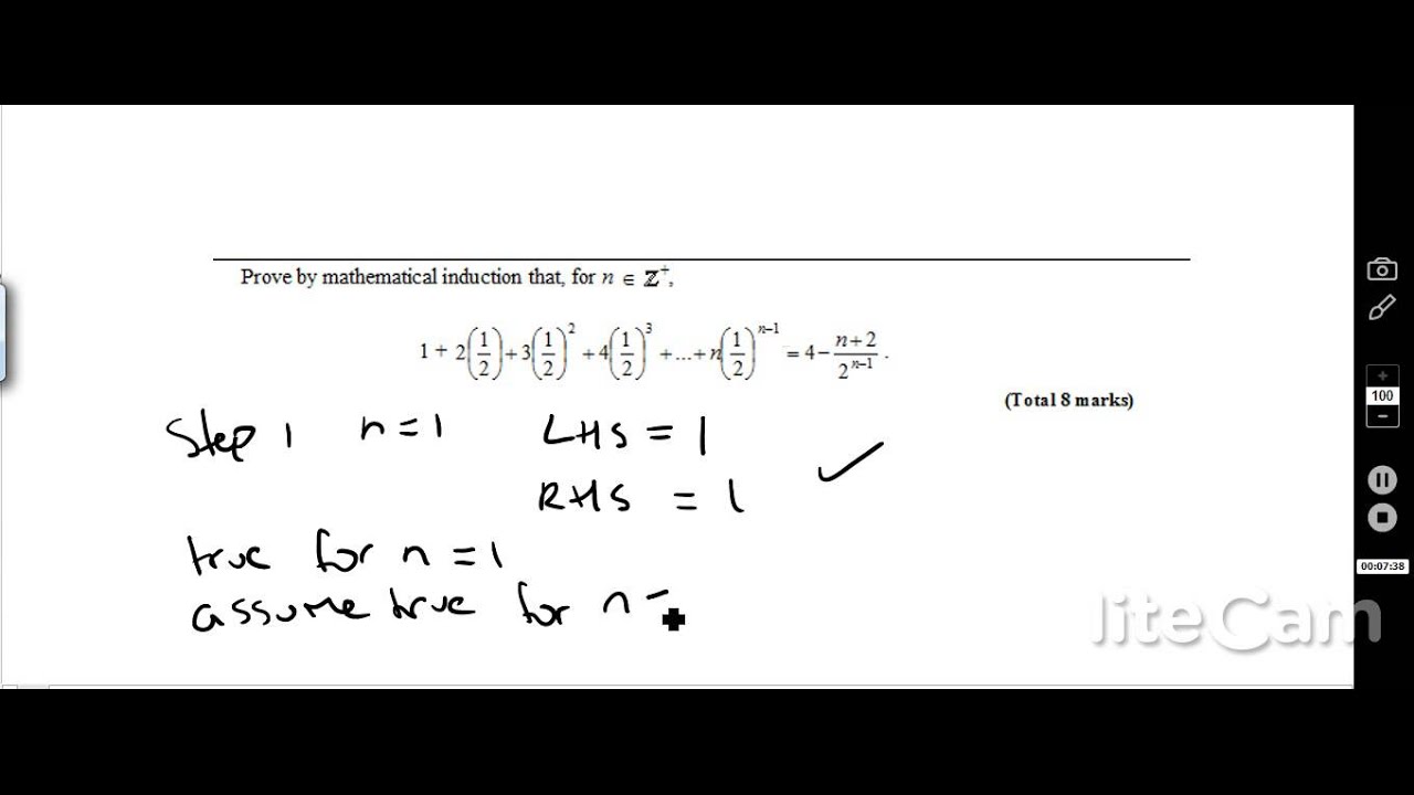 Mathematical Induction for IB Maths HL Students: Exam Questions
