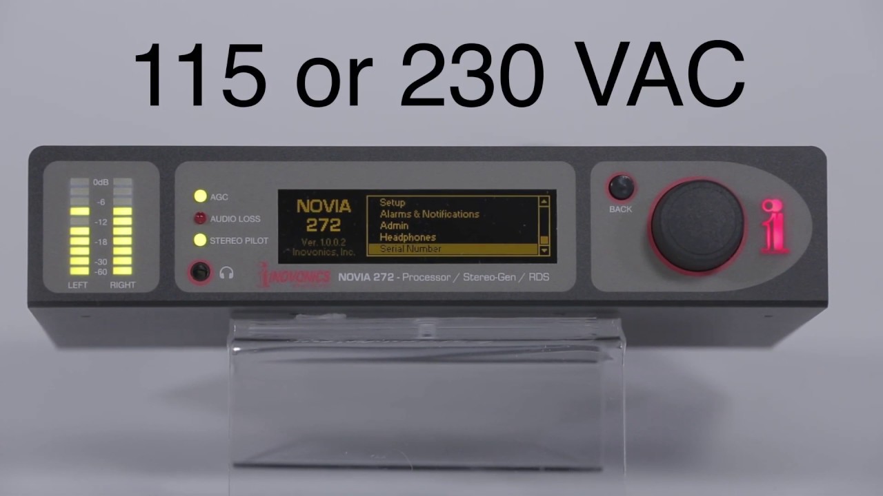 NOVIA 272 FM stereo Processor_Rev1 - ENGLISH