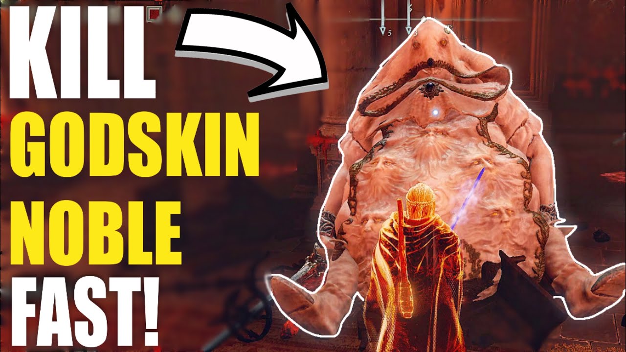 Руководство по боссу Elden Ring Godskin Noble &mdash; ЛЕГКОЕ УБИЙСТВО