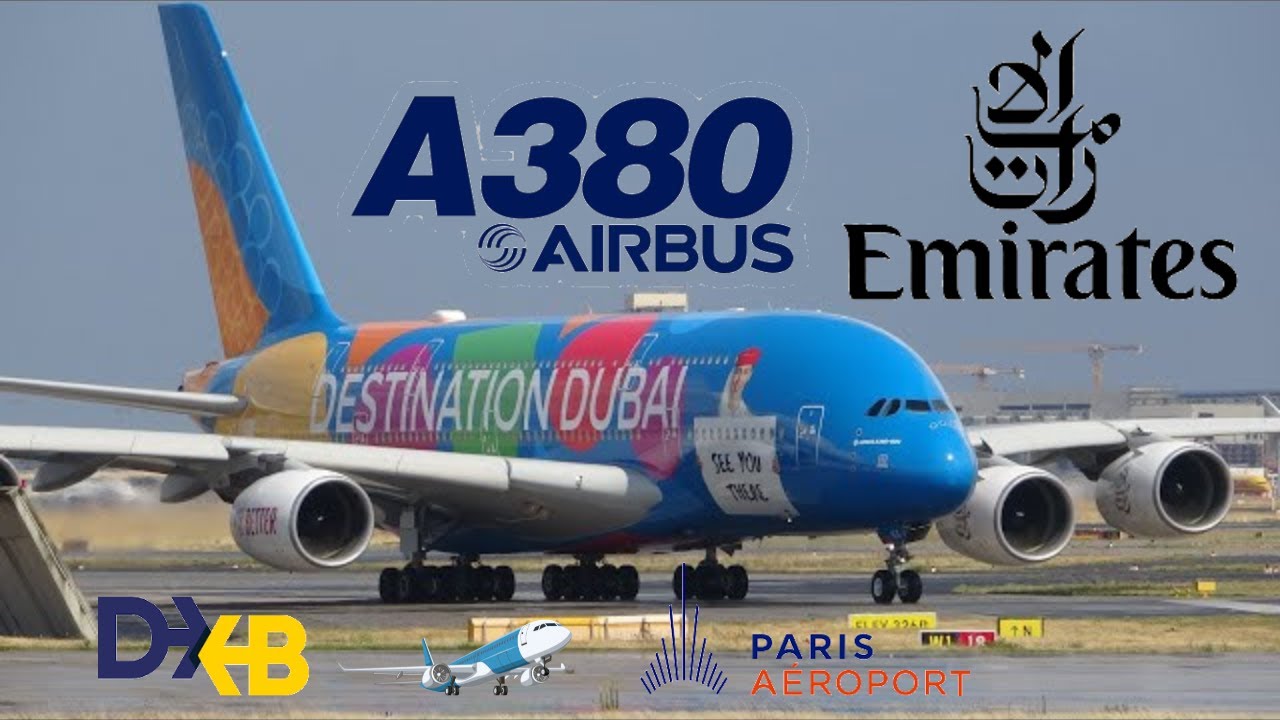 Emirates economy class Airbus A380  Dubaï DXB 🇦🇪 / Paris CDG 🇨🇵