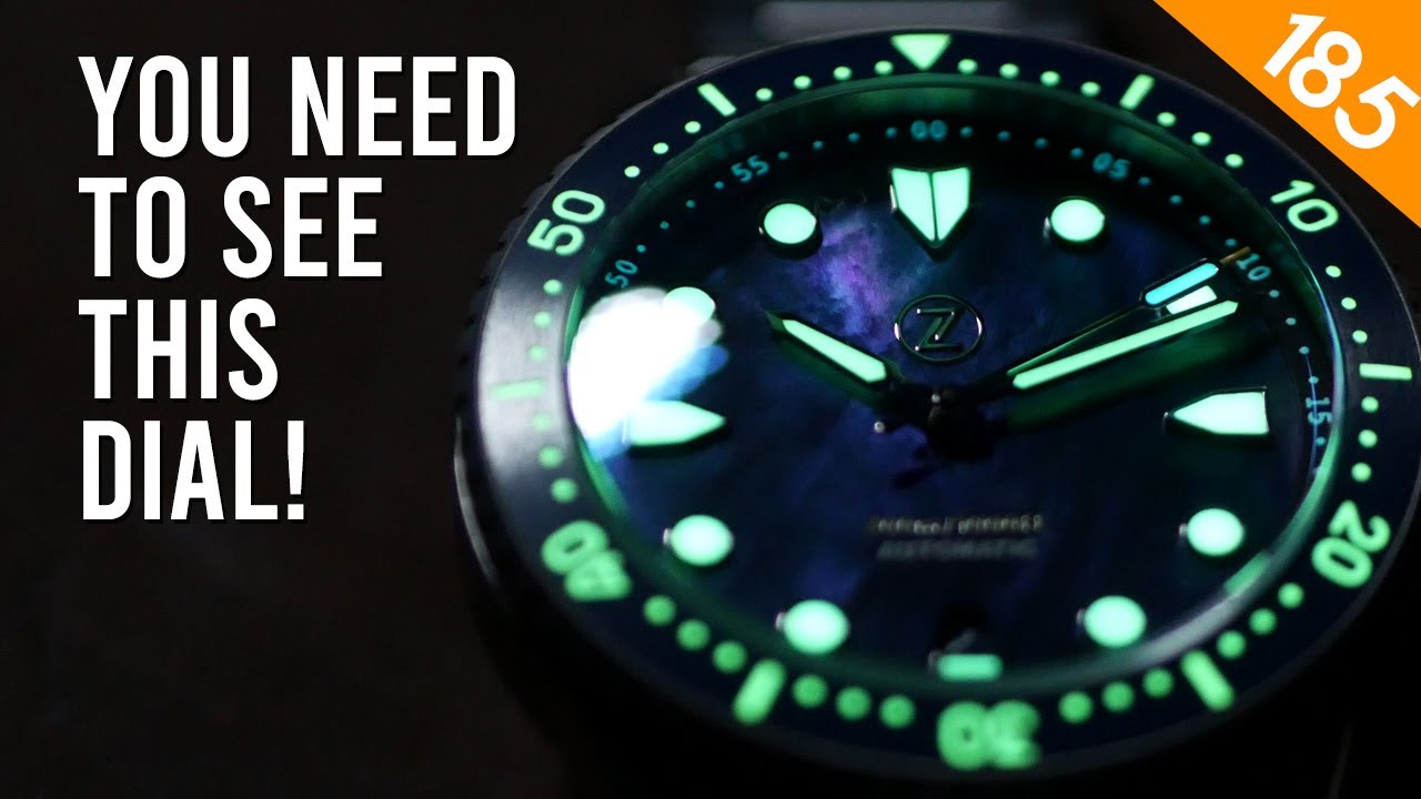 INSANE LUME - ZELOS Mako 3 Titanium Mother of Pearl Dial REVIEW