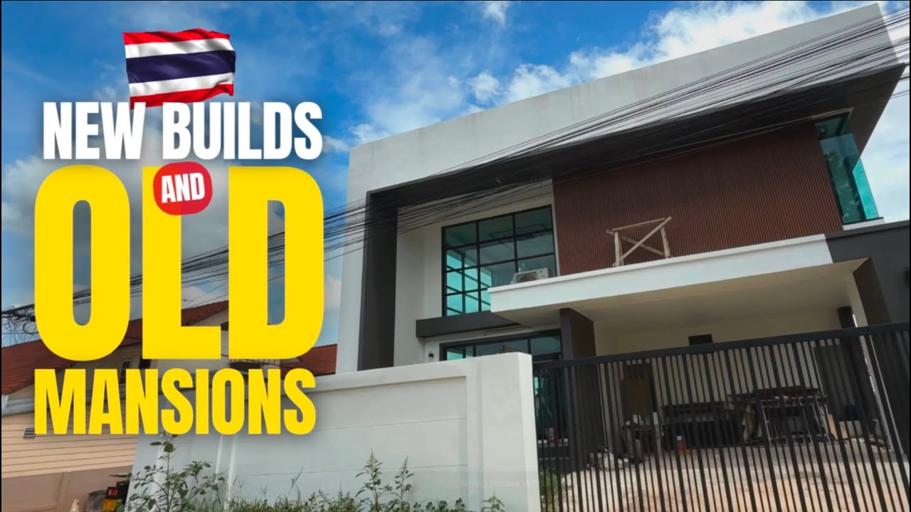 From New Homes to Old Mansions 🇹🇭 A Look At Houses Where I Live in Thailand