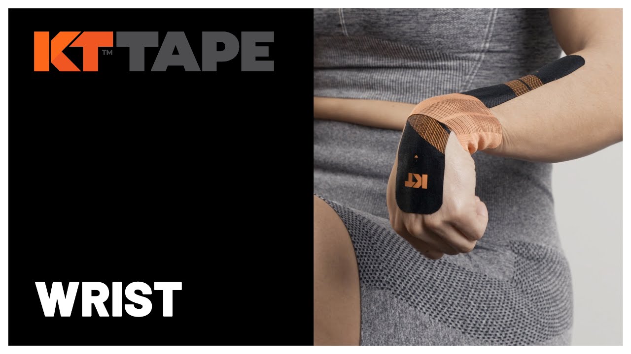 KT Tape: тейпирование запястья | Спортивный тейп для облегчения боли в запястье