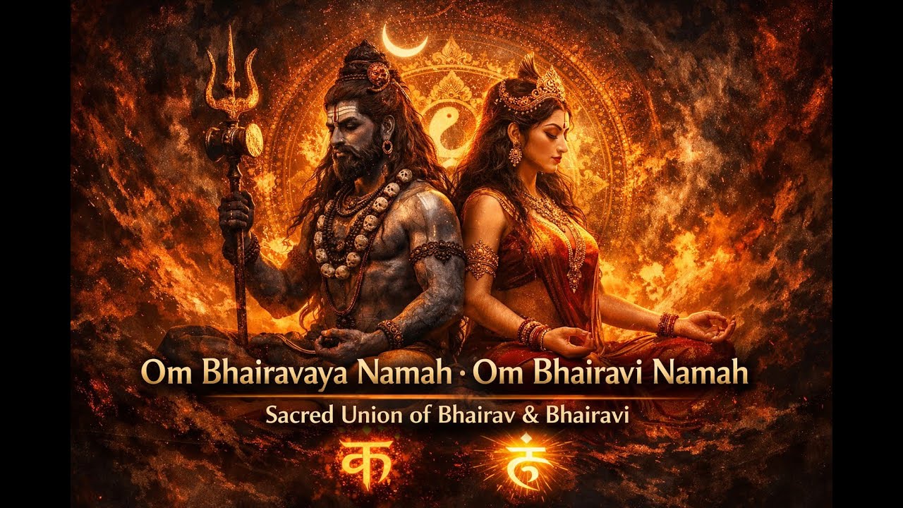 🔗 💖 ULTIMATE UNION OF MASCULINE AND FEMINE ENERGY: Bhairav and Bhairavi Invocation