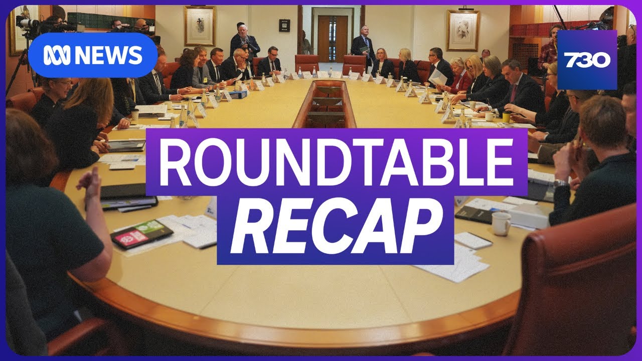 Tax reform on the agenda as the government's economic roundtable ends | 7.30