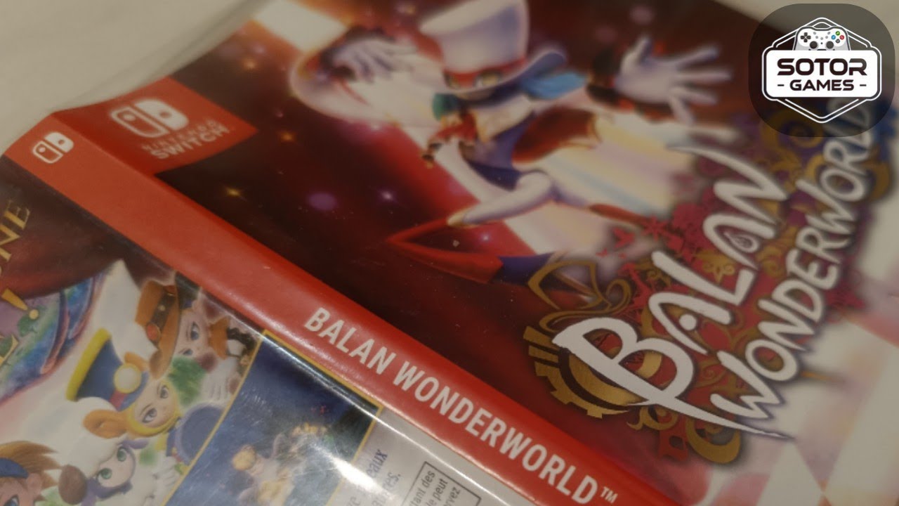 Unboxing - Balan Wonderworld - Nintendo Switch 