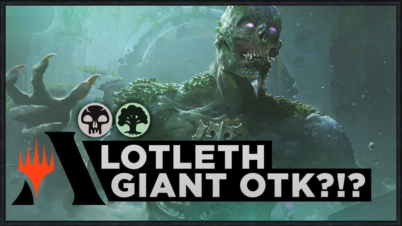 Lotleth Giant OTK?!? | Ravnica Allegiance Standard Deck (MTG Arena)