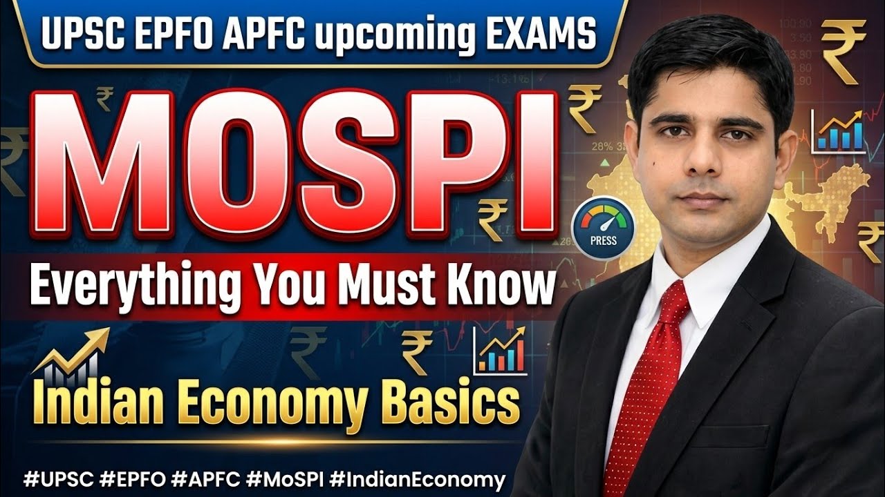 MOSPI Everything You Must Know | Indian Economy Basics
