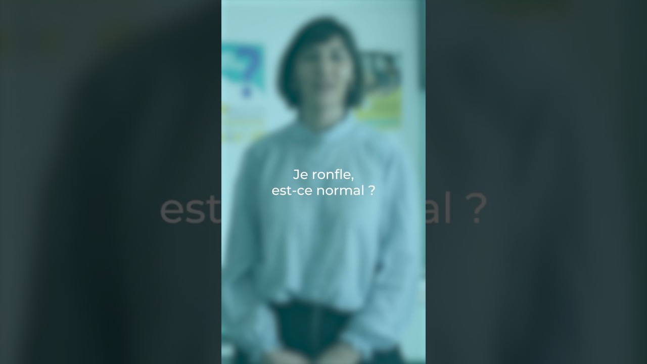 je ronfle