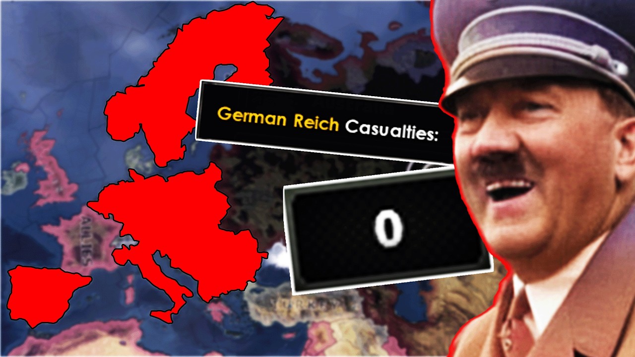 How Much Can Germany Gain in HOI4 Without Starting a War?