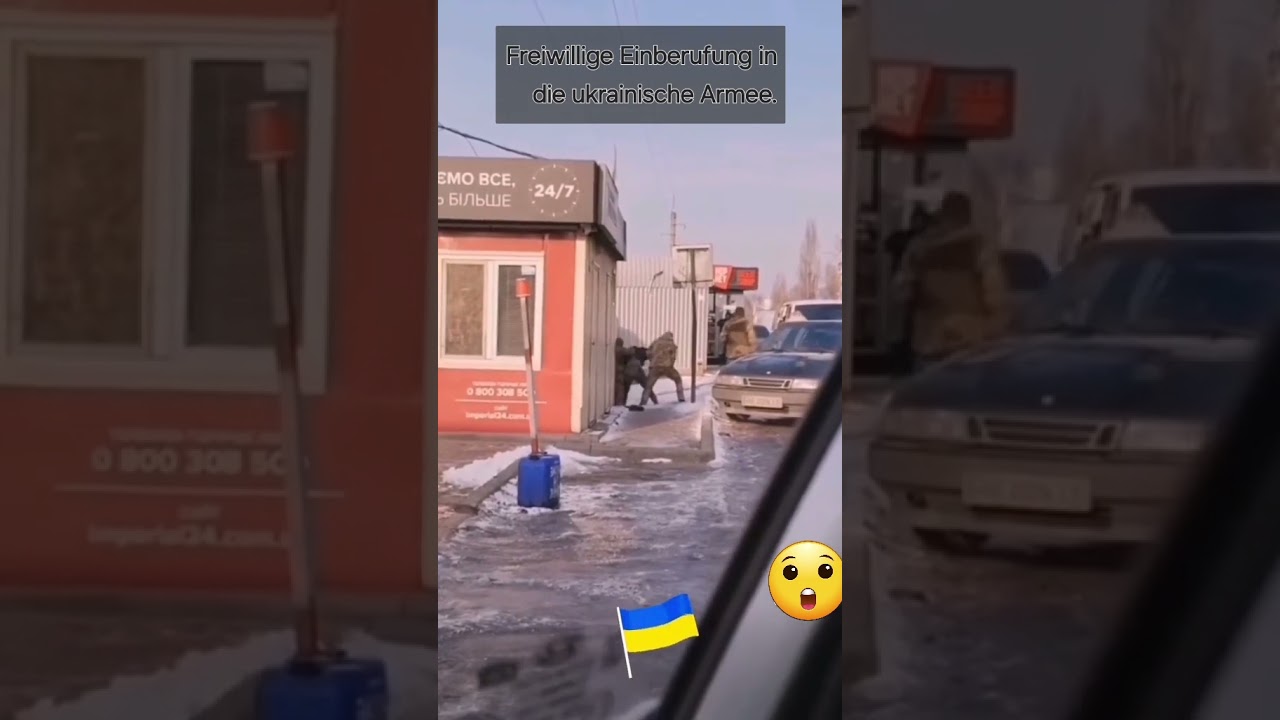 Freiwillige Einberufung in die ukrainische Armee.🧐