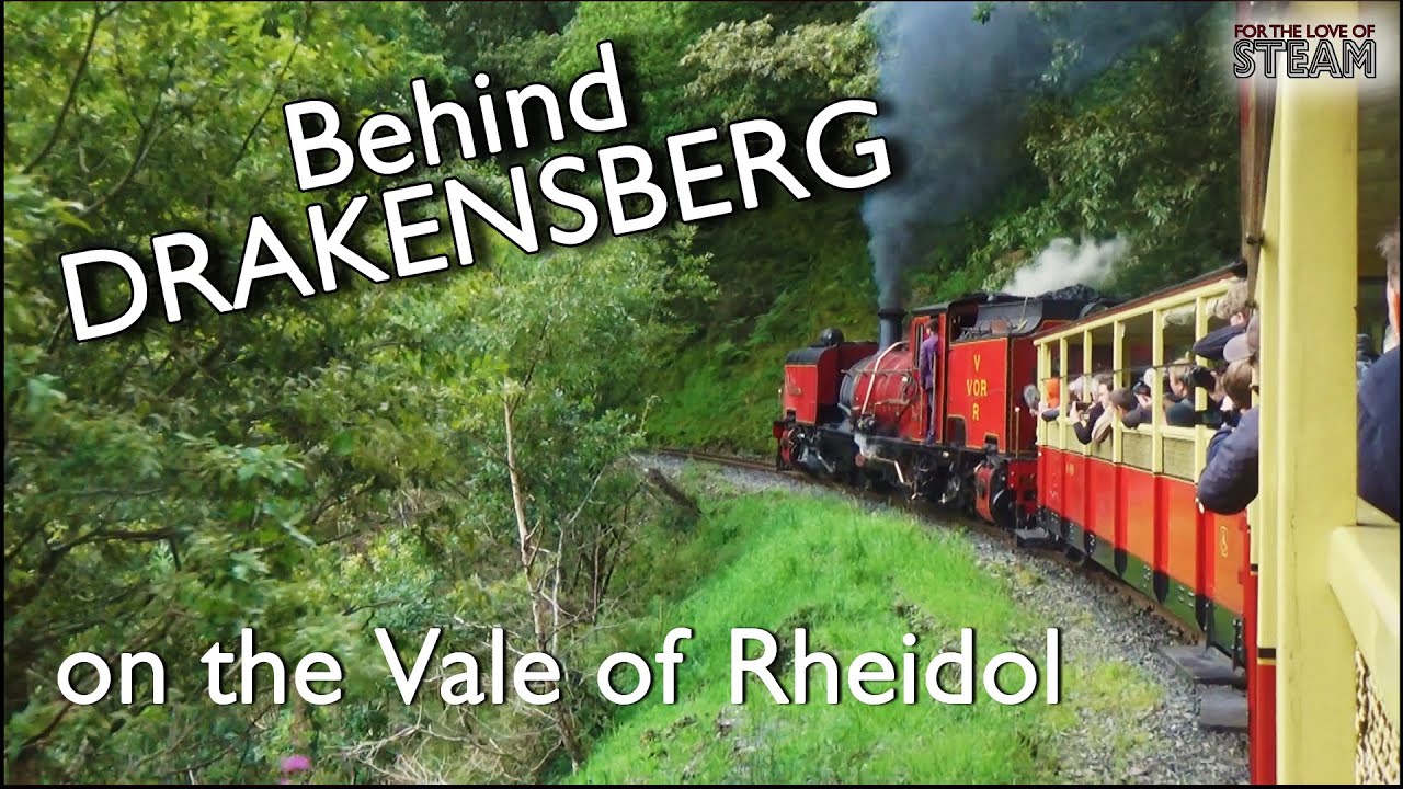 Behind Garratt No 60 Drakensberg on the Vale of Rheidol Railway
