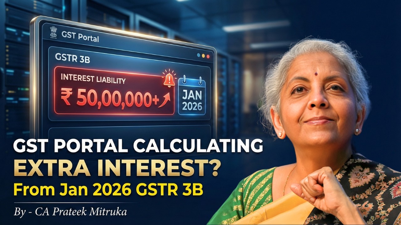 Interest Calculation in Late Filing of GSTR-3B | GST Portal Formula vs Rule 88B(1) | GSTN Advisory